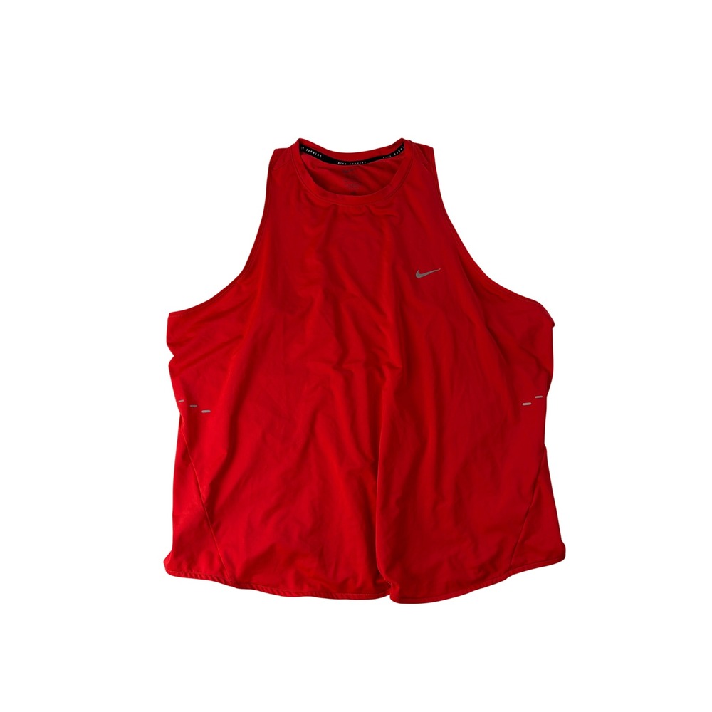 Nike Swift Tank Top Womens XXL Dri-FIT Running Red Activewear HQ0620-696